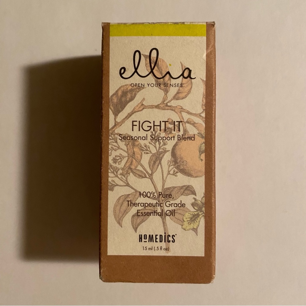 -Homedics Ellia Open Your Senses Be Fight It Essential Oil 0.5 fl oz